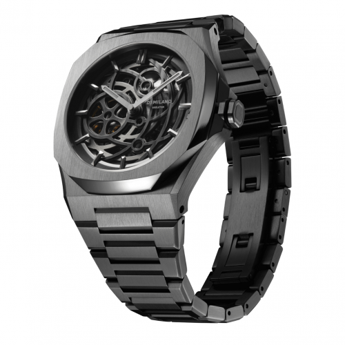 Dark Silver Mechanical Marvel Watch 2