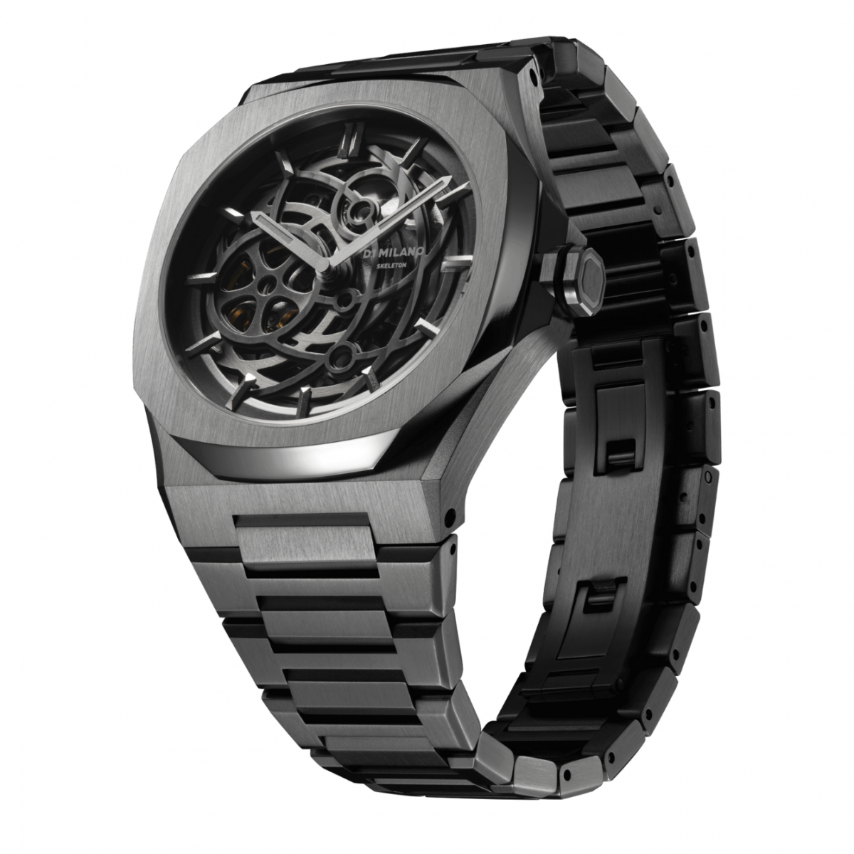 Dark Silver Mechanical Marvel Watch