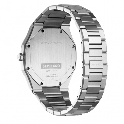 Silver and Scarabeo Watch