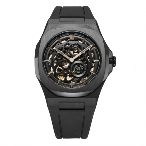 Jet Black Monochrome Watch