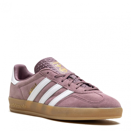 Rose Pink Gazelle Indoor "Shadow Fig" Sneakers