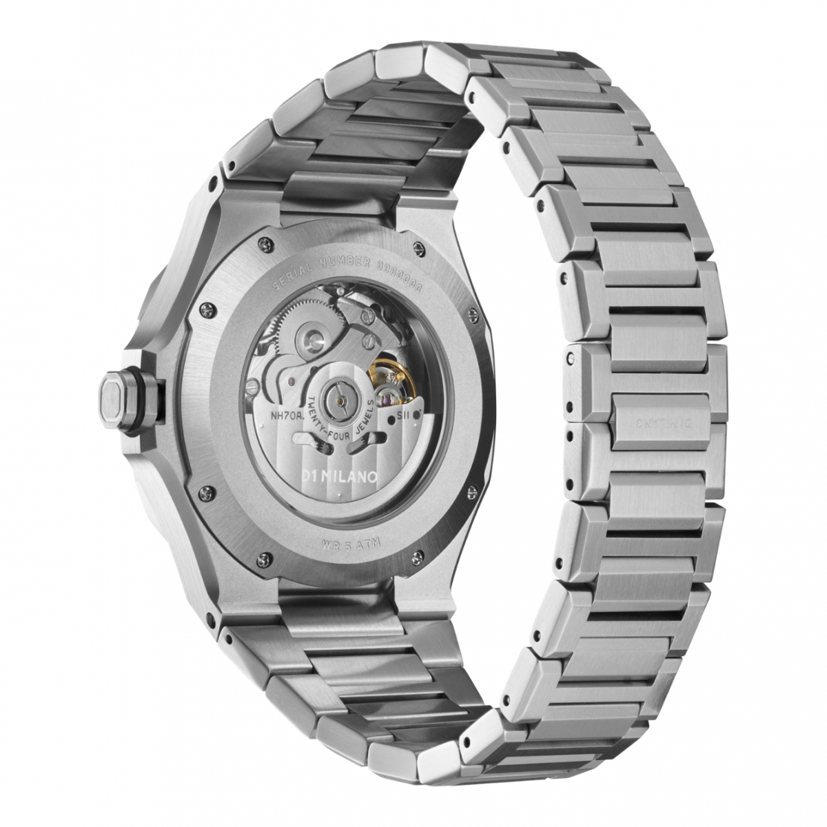 Silver Mechanical Marvel Watch