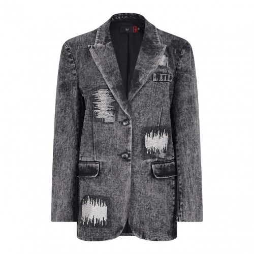 Dark Grey Denim Jacket