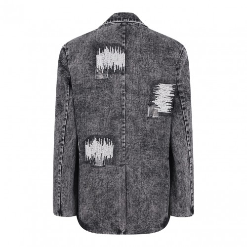 Dark Grey Denim Jacket