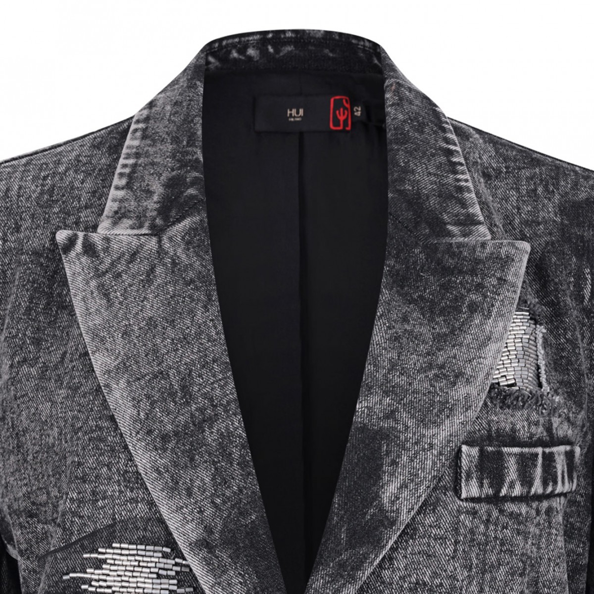 Dark Grey Denim Jacket