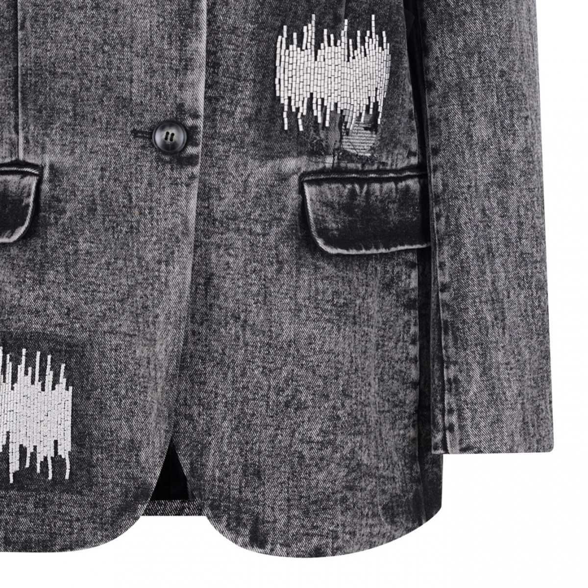 Dark Grey Denim Jacket