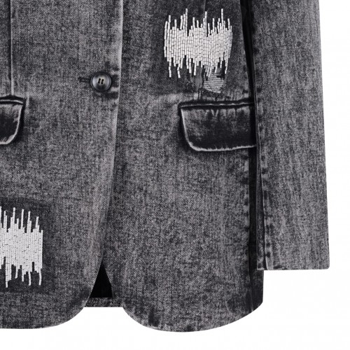 Dark Grey Denim Jacket