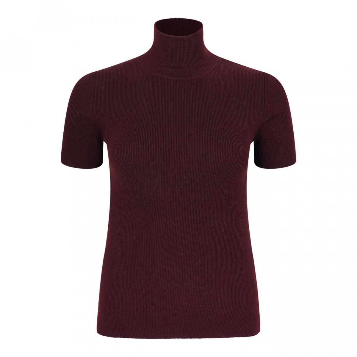 Cherry Wool Yarn Turtleneck