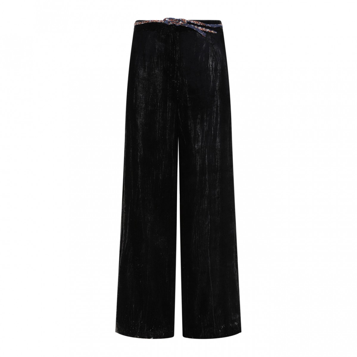 Black Velvet Trousers