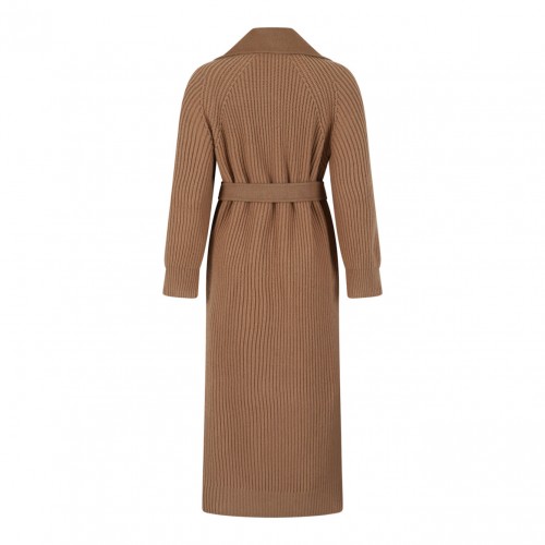Camel Dressing Gown Coat 2