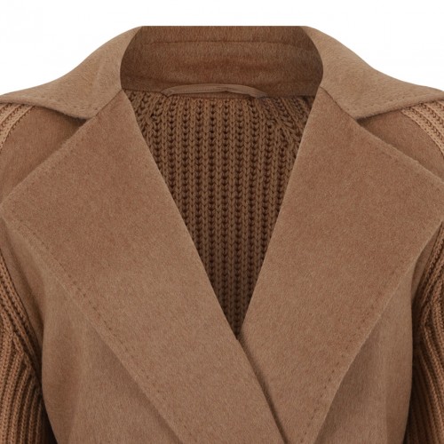 Camel Dressing Gown Coat