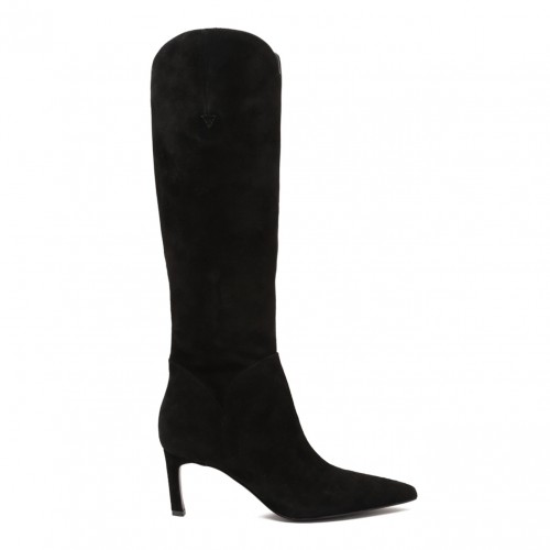 Black Suede Boots