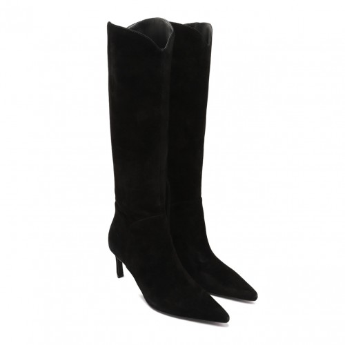 Black Suede Boots