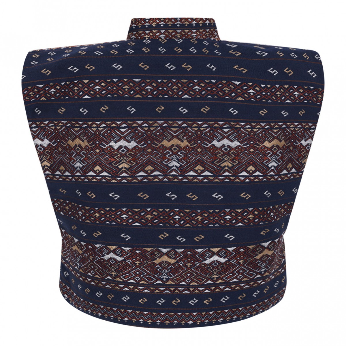 Sleeveless Blue Denim Vest