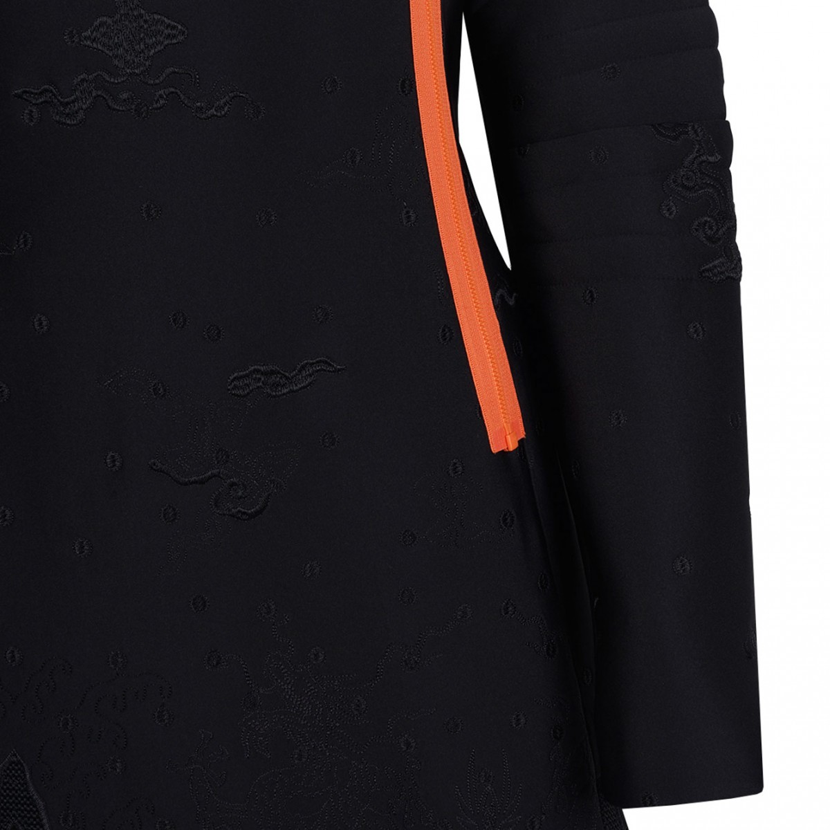 Dark Blue Chinese Jacket With Details