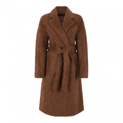 Brown Cashmere Long Coat