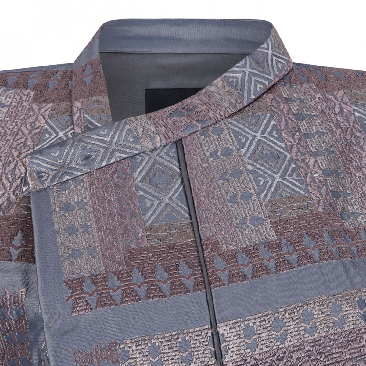 Dark Blue Patchwork Jacket