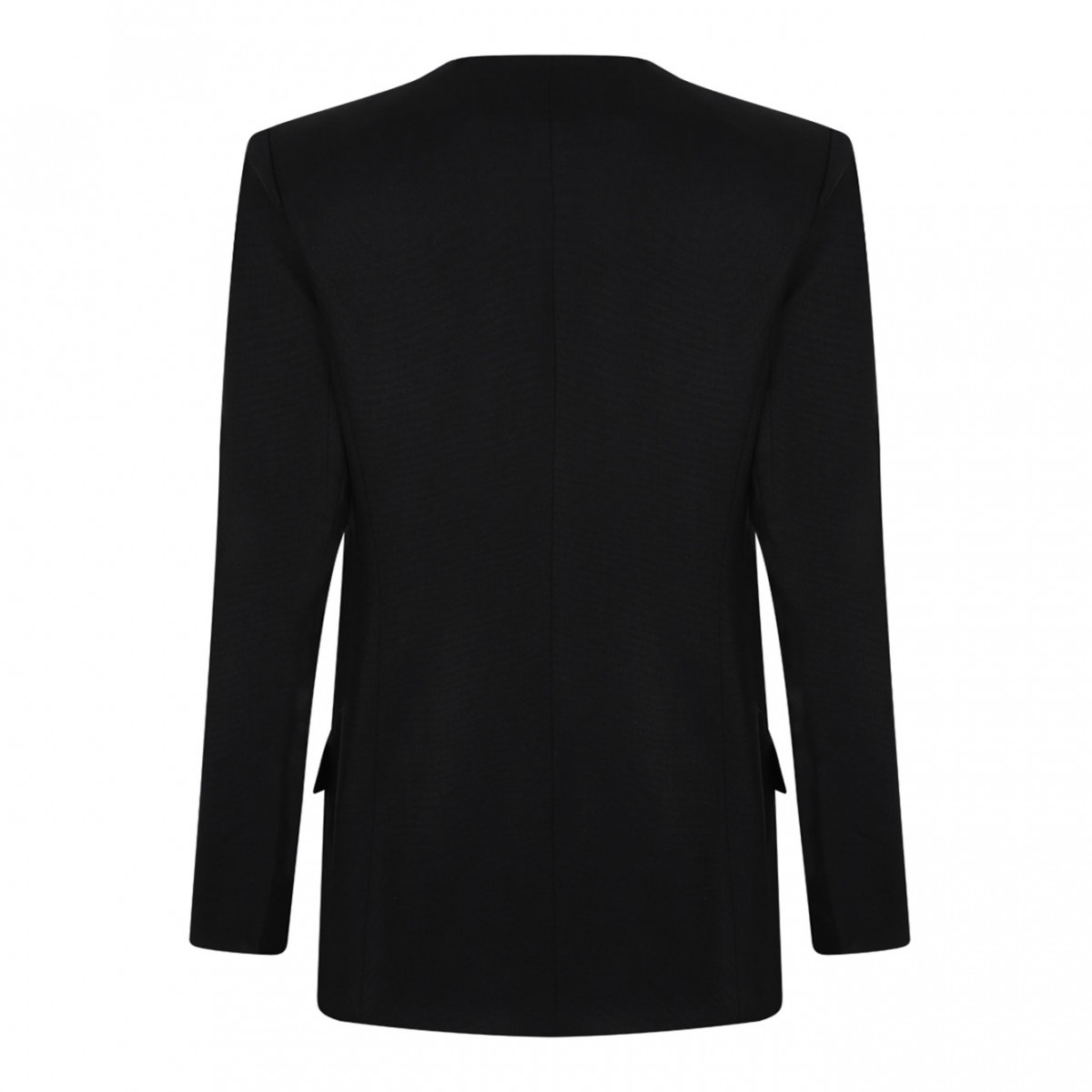Black Contrasting Panel Blazer