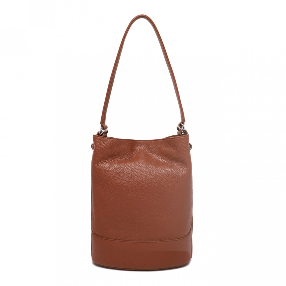 Monda Small Bag In Canaletto Brown Hammered Leather