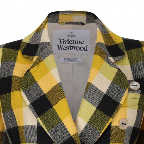 Yellow Georgia Blazer Jackets