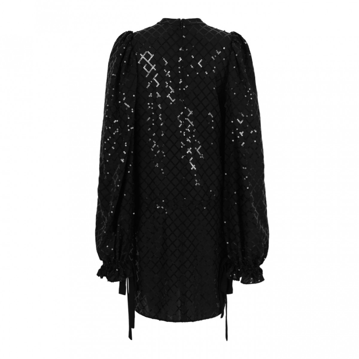 Black Mini Sequin Dress