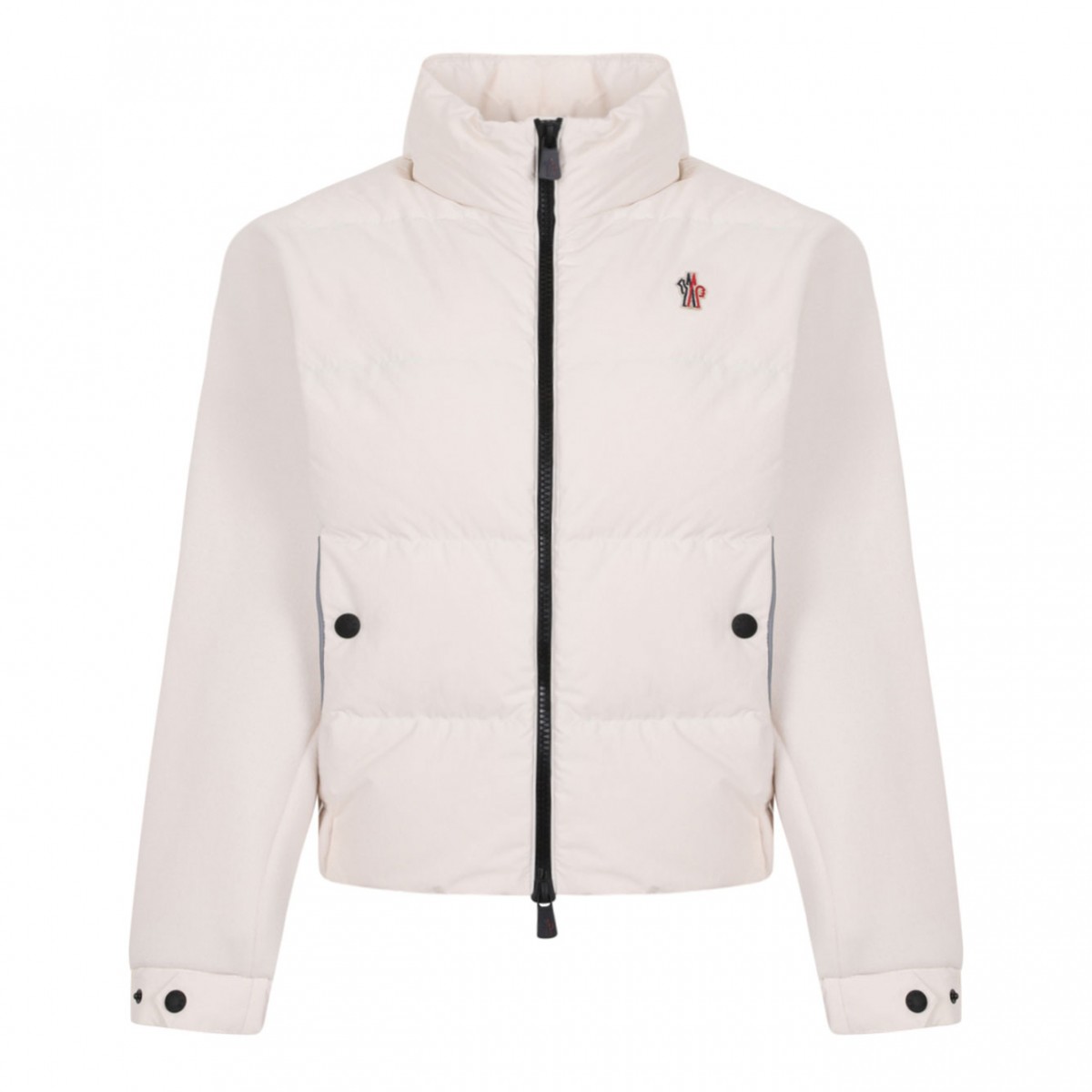 White Padded Cardigan