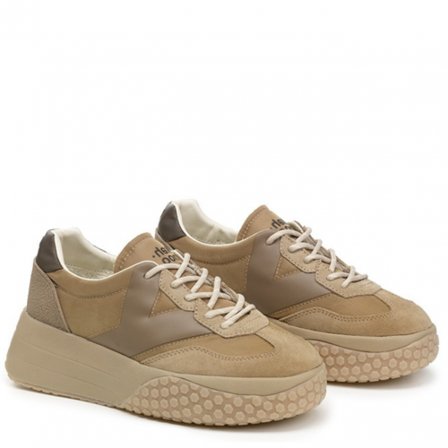 Taupe and Nut KW 9768 Sneakers 2