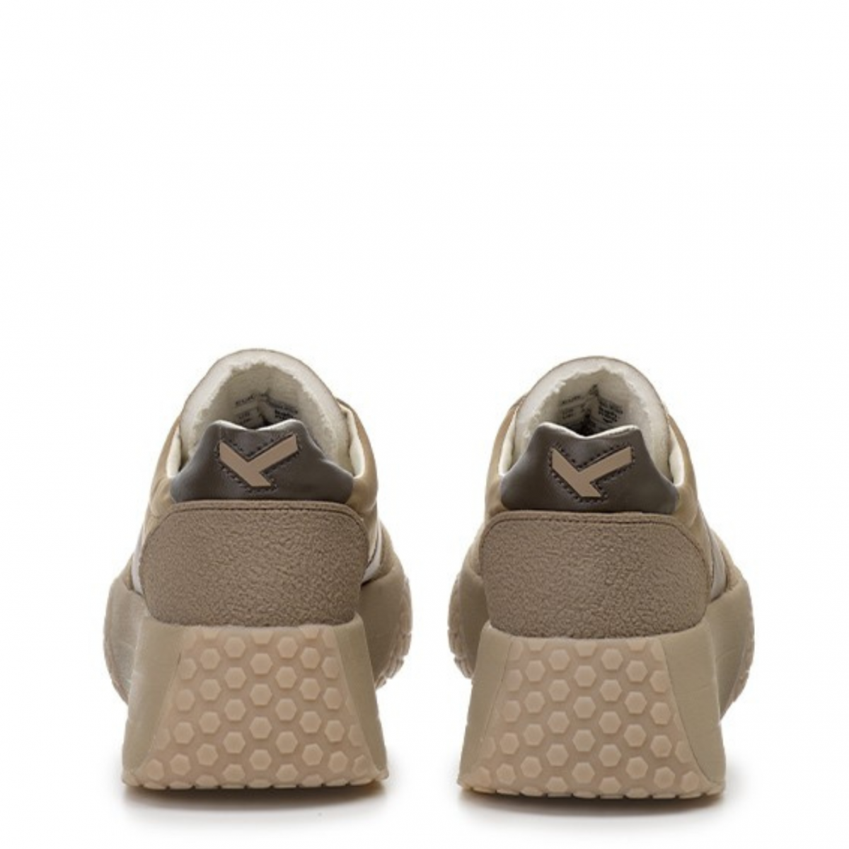 Taupe and Nut KW 9768 Sneakers