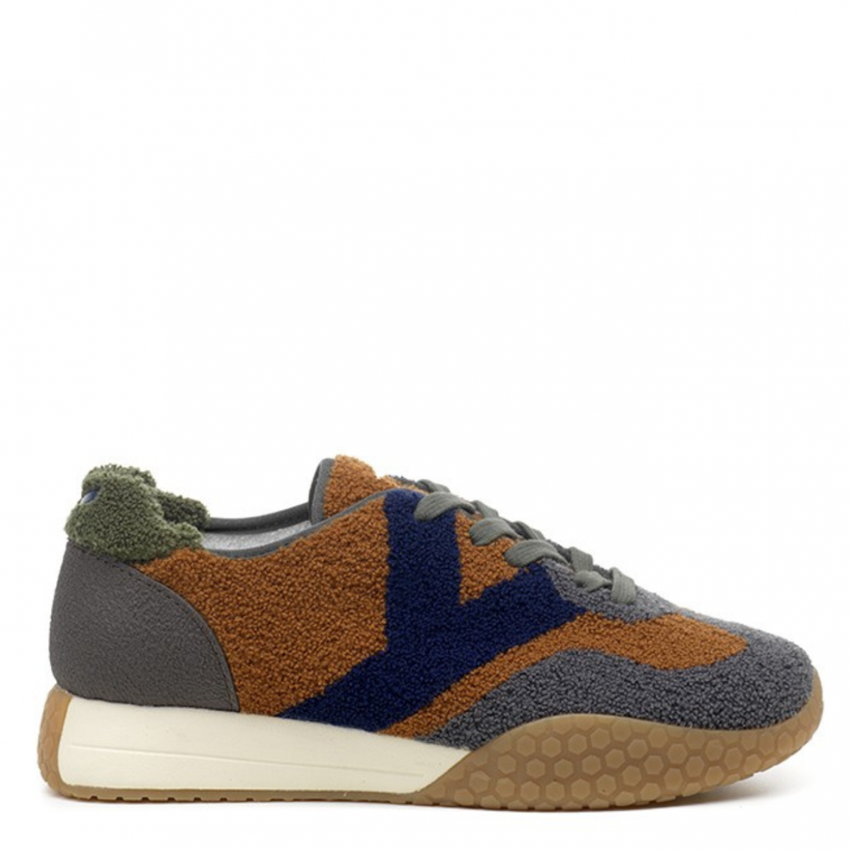 Pewter and Ocher KM 9730 Sneakers