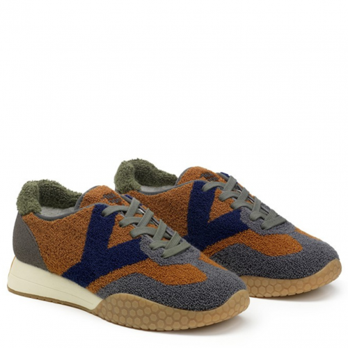 Pewter and Ocher KM 9730 Sneakers 2