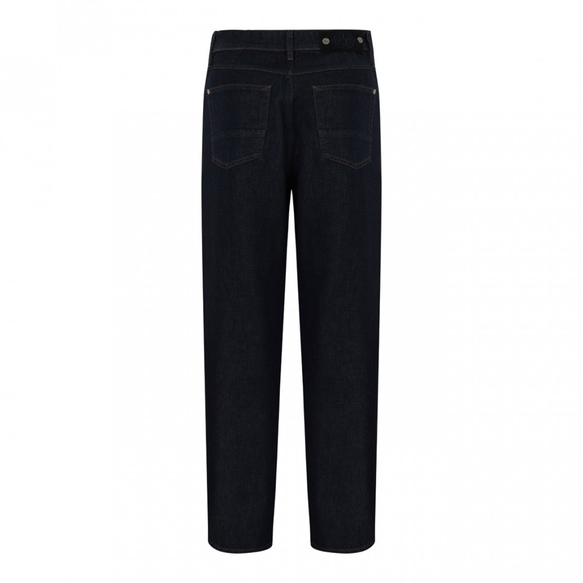 Dark Blue Pocket Jeans