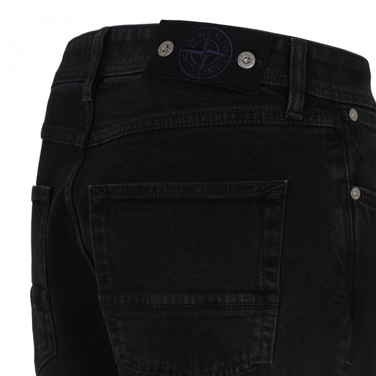 Black Pocket Jeans