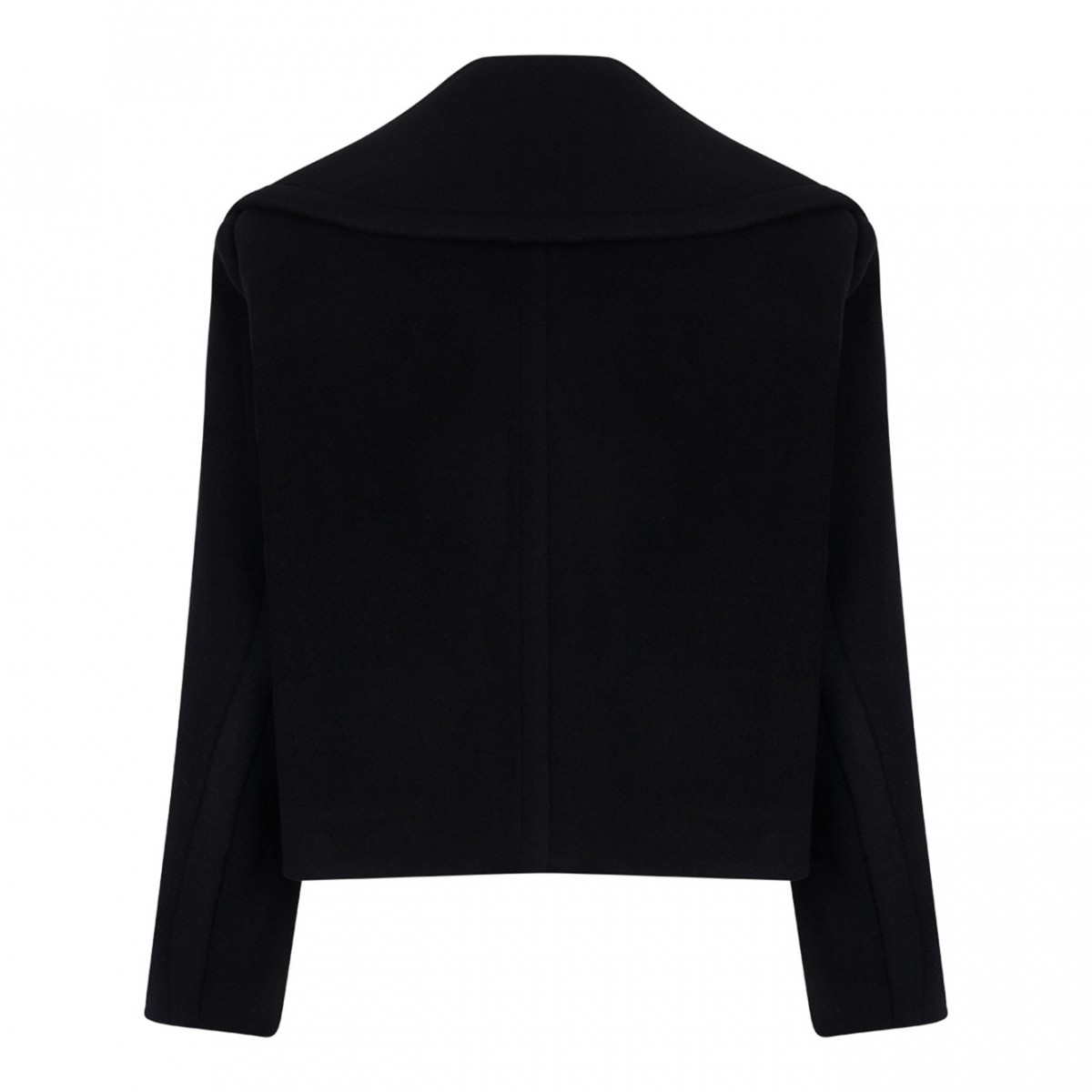 Black Double-Breasted Jacket