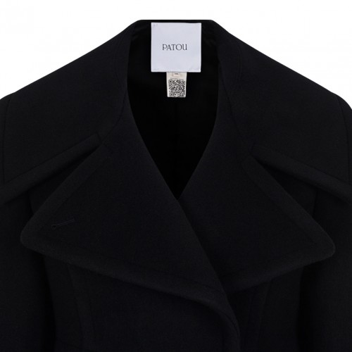 Black Double-Breasted Jacket