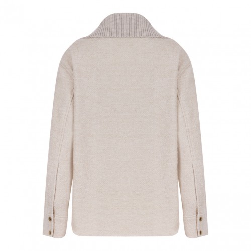 Beige Shirt Jacket 2
