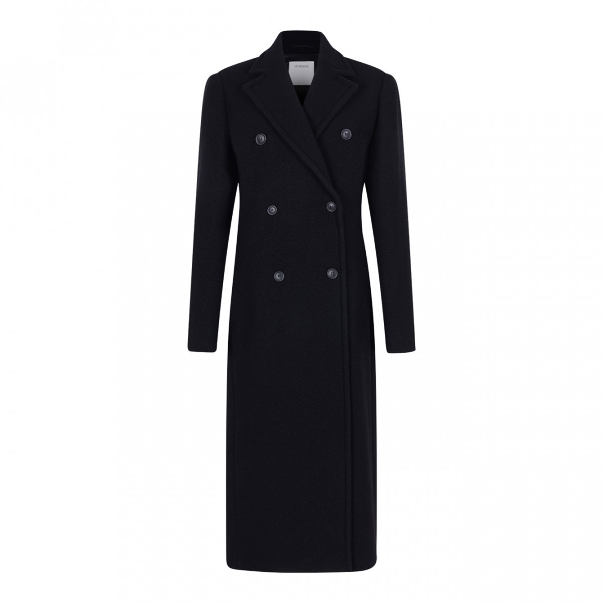 Black Double-Breasted Coat