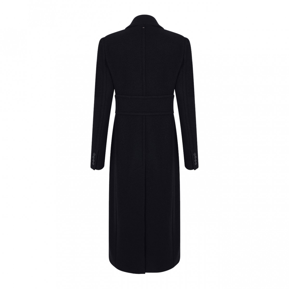 Black Double-Breasted Coat