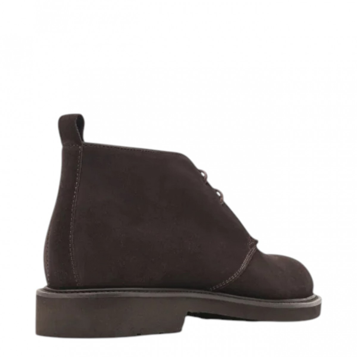 Baltimore Lace-Up Ankle Boot in Mocca Calfskin