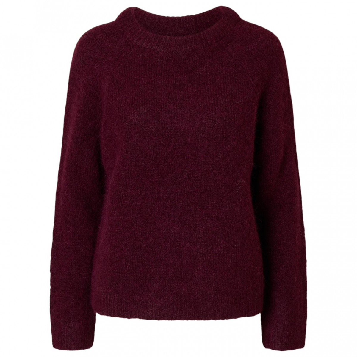 Fig Knitted Jumper With a Twist