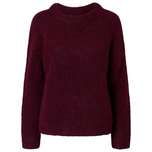 Fig Knitted Jumper With a Twist