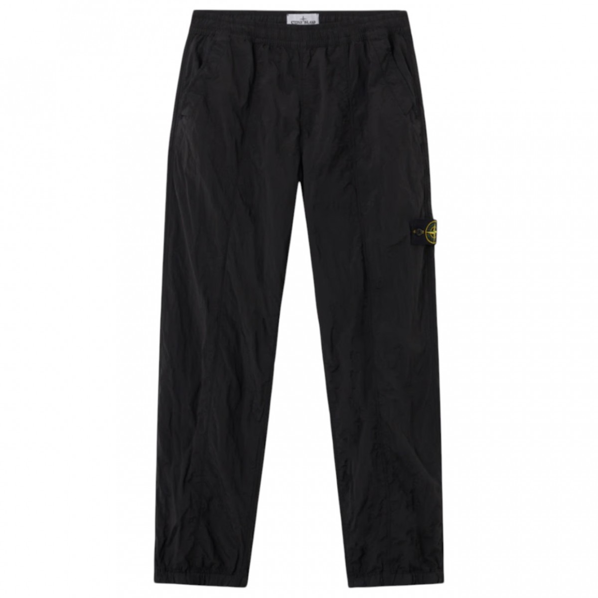 Black Loose Fit Jogger Trousers With Pockets And Mesh Lining
