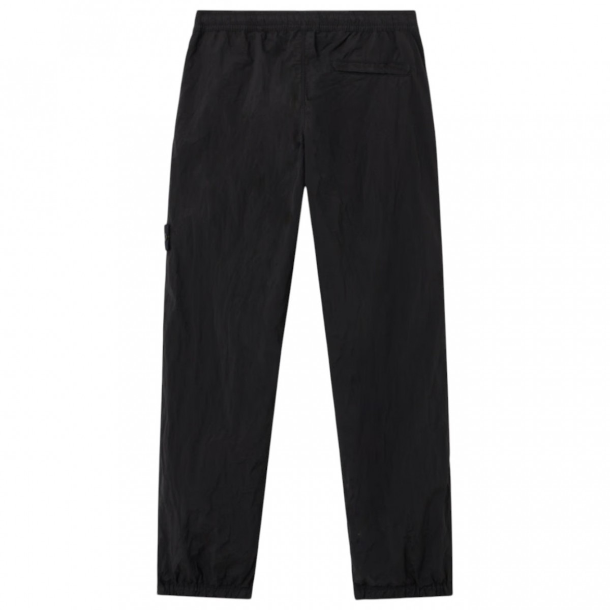 Black Loose Fit Jogger Trousers With Pockets And Mesh Lining
