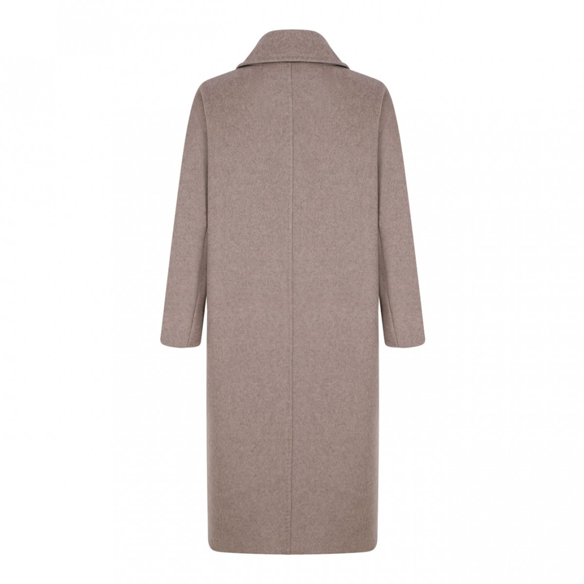 Dove Oversized Coat In Cashmere