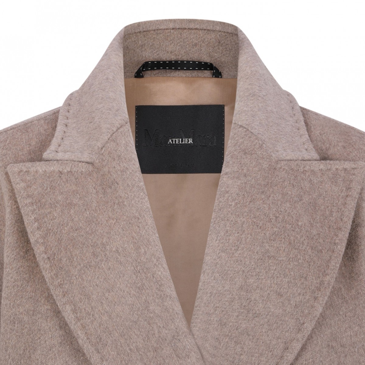 Dove Oversized Coat In Cashmere