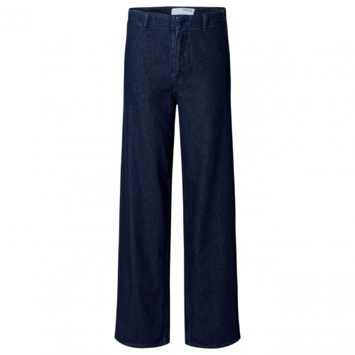 Dark Blue High Waisted Jeans