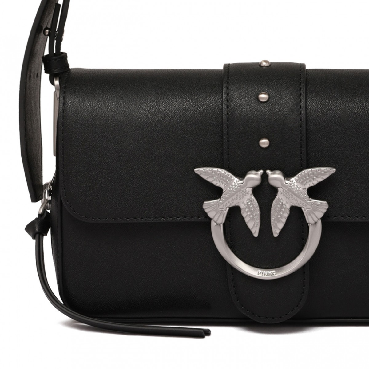 Black Mini Love One Crossbody Bag