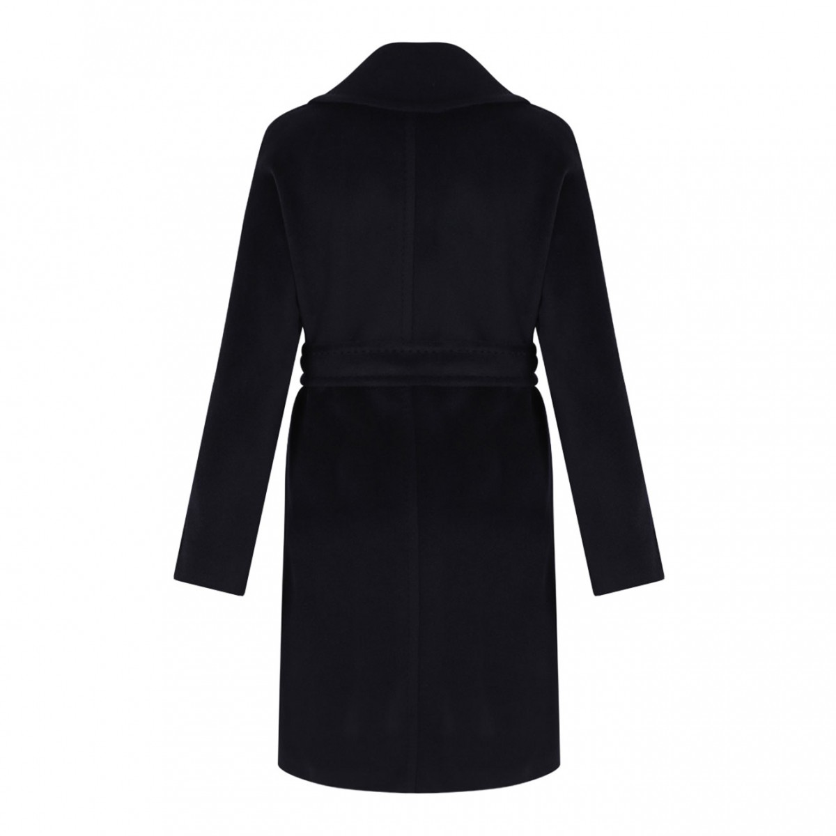Blue Beaver Wool Dressing Gown Coat
