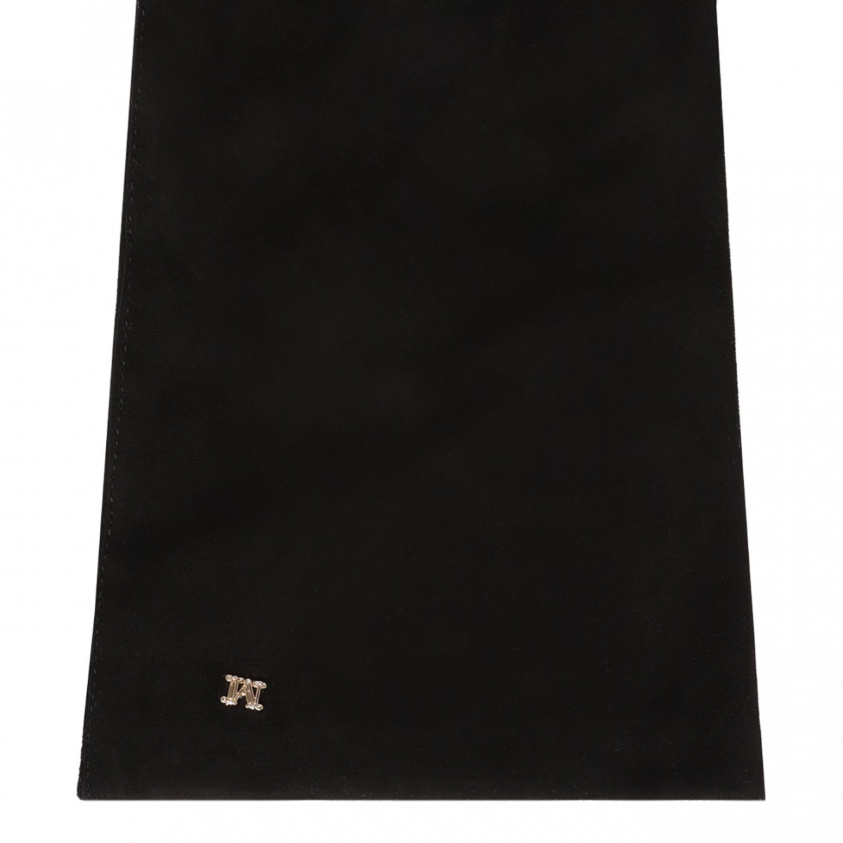 Black Long Suede Nappa Gloves