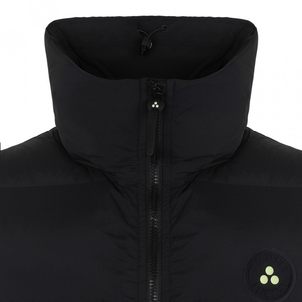 Black Icon On Down Jacket