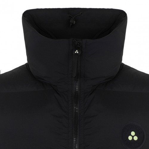 Black Icon On Down Jacket